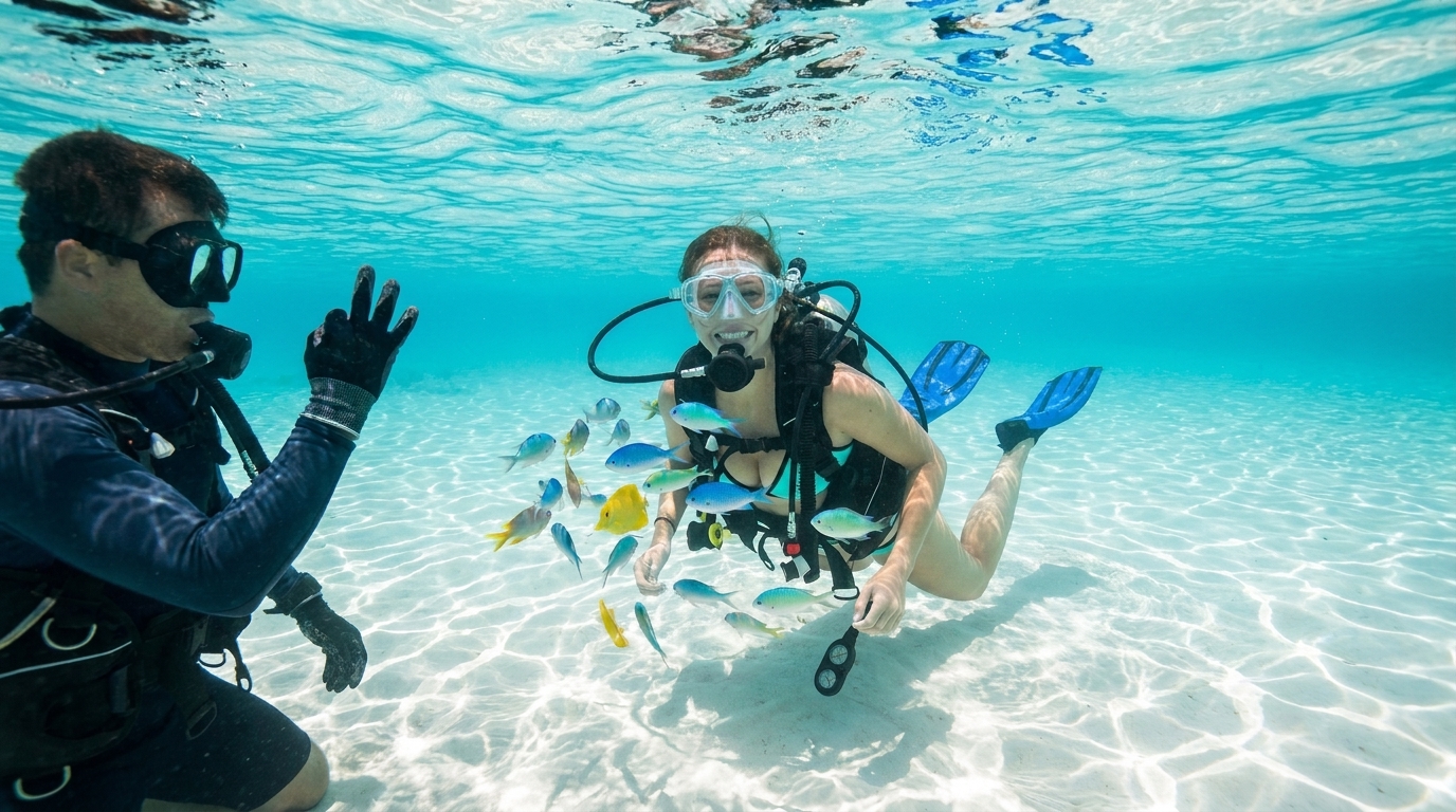 nivel-iniciacion-aprender-bucear-mexico-open-water
